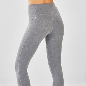 High waisted grey fabletics leggings